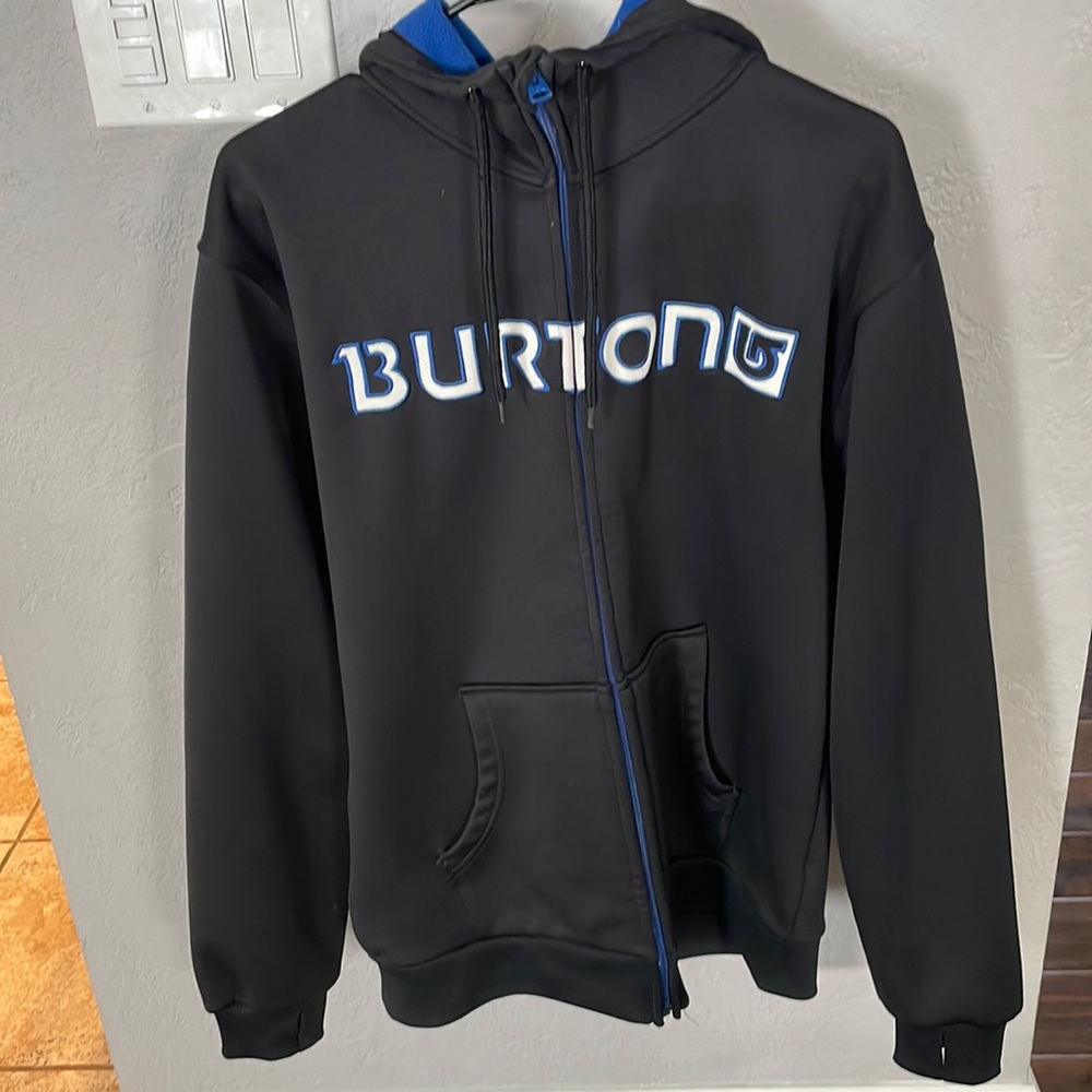 Burton zip up hoodie